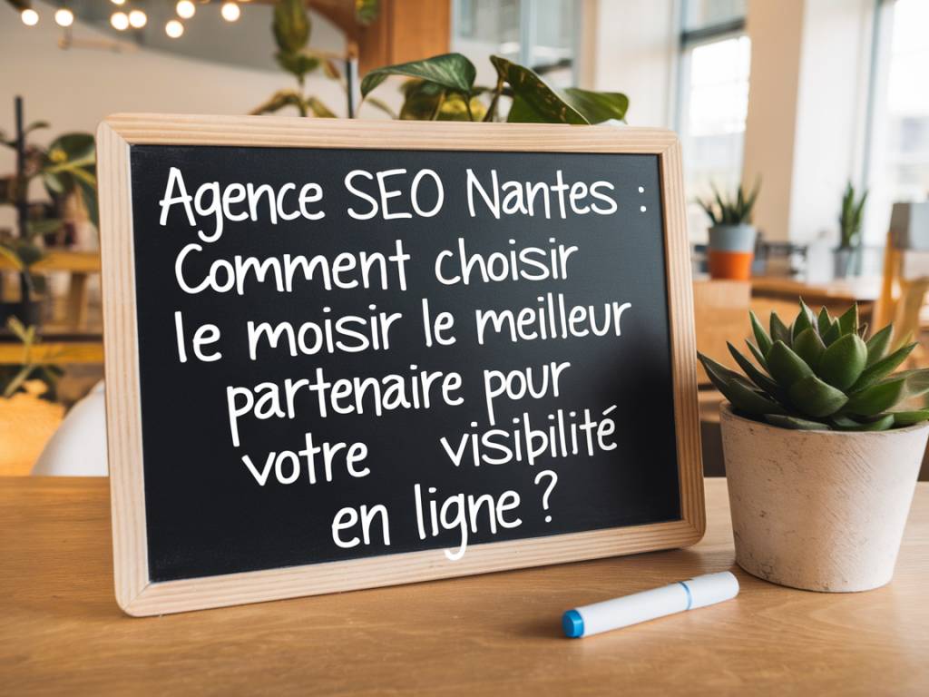 Agence seo Nantes : comment choisir le meilleur partenaire pour votre visibilité en ligne